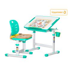 Комплект Evo-kids (стол+стул) Evo-06 Ergo Blue (арт. Evo-06 Ergo BL)