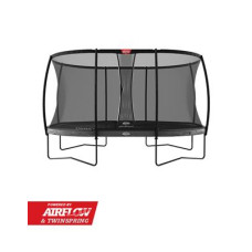 Батут BERG Grand Elite Regular 520 Grey + Safety Net DLX XL (30.99.15.90+30.45.15.30+35.76.05.00)